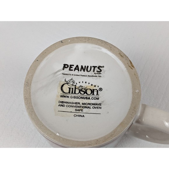 Peanuts Holiday Mug Gibson Snoopy Christmas Tree - Picture 4 of 4